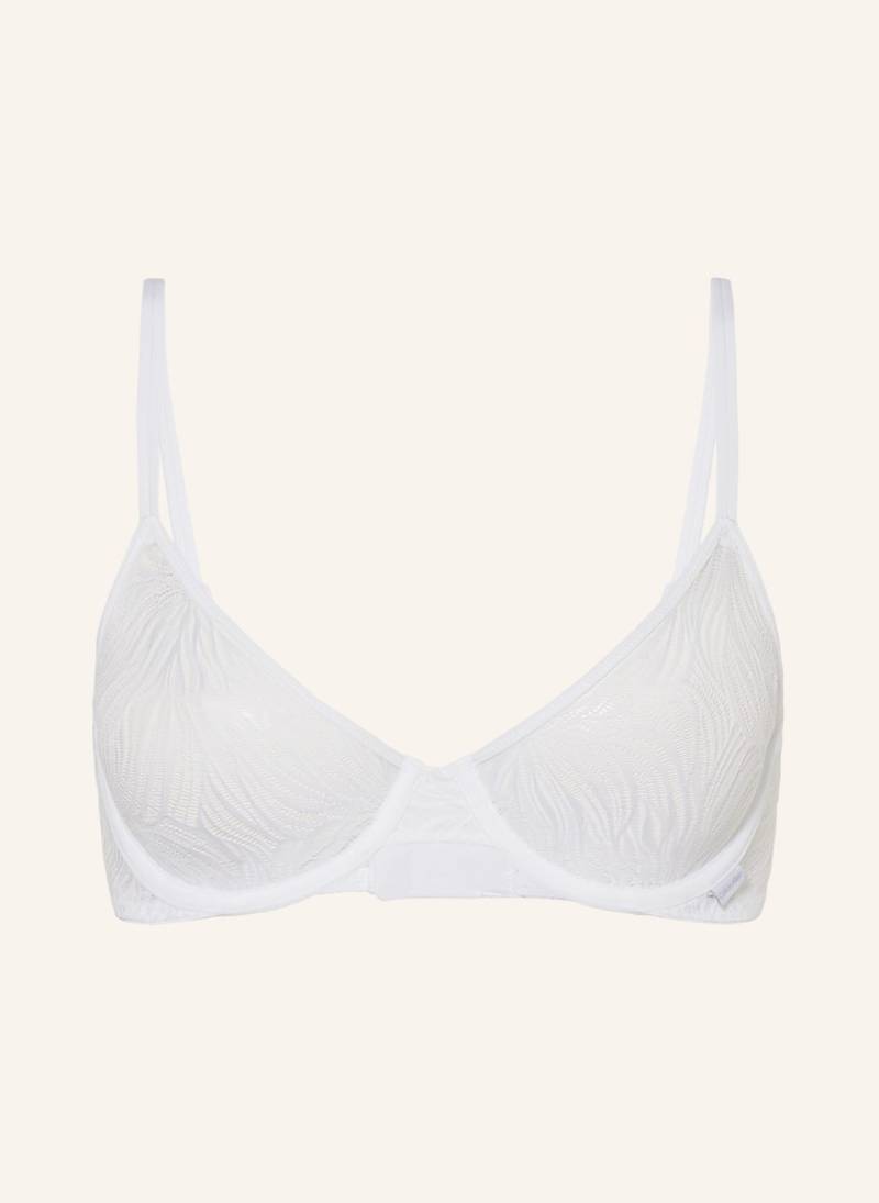 Calvin Klein Schalen-Bh Sheer Marquisette weiss von Calvin Klein