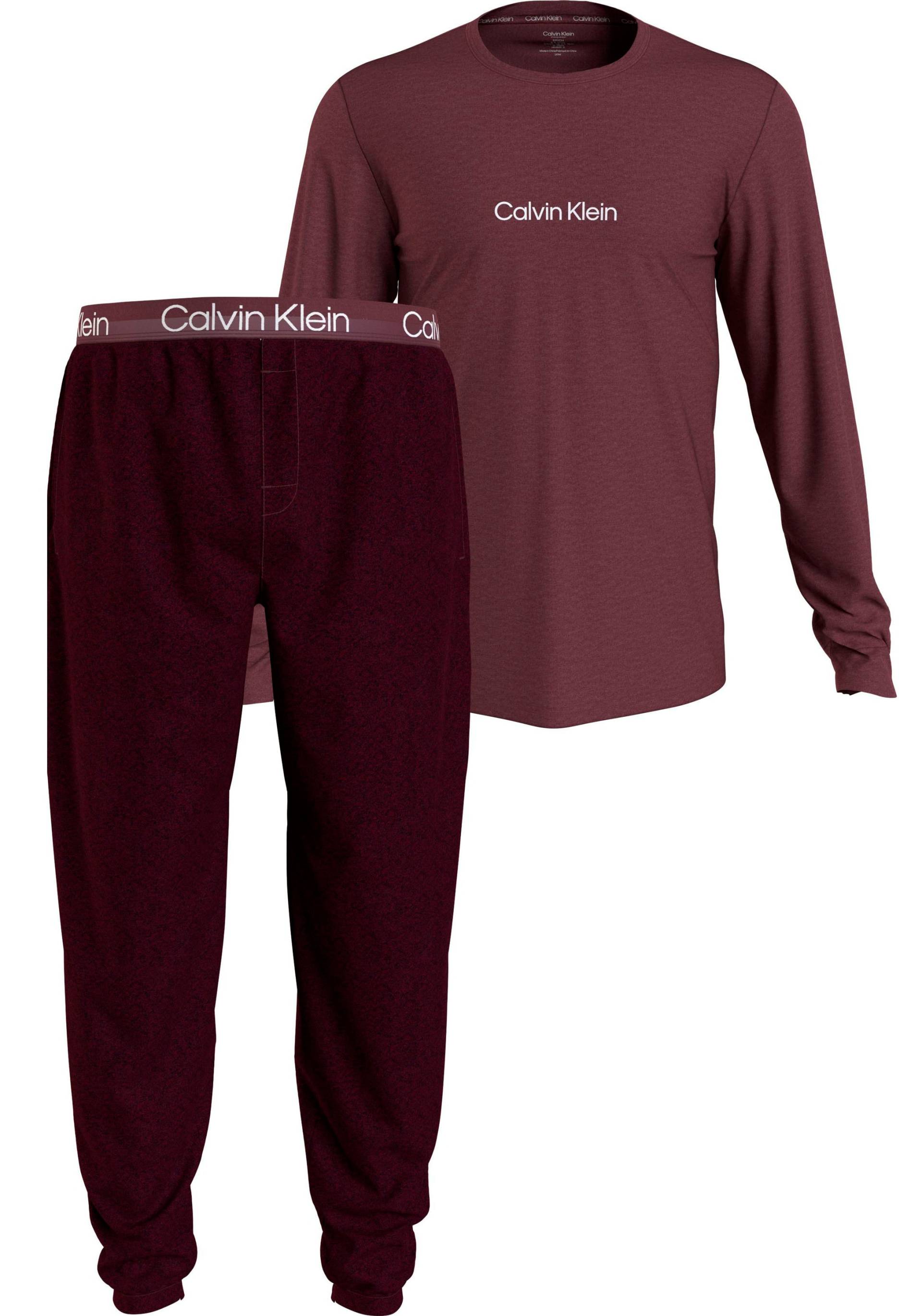 Calvin Klein Underwear Schlafanzug »L/S JOGGER SET«, mit Logoschriftzügen von Calvin Klein Underwear
