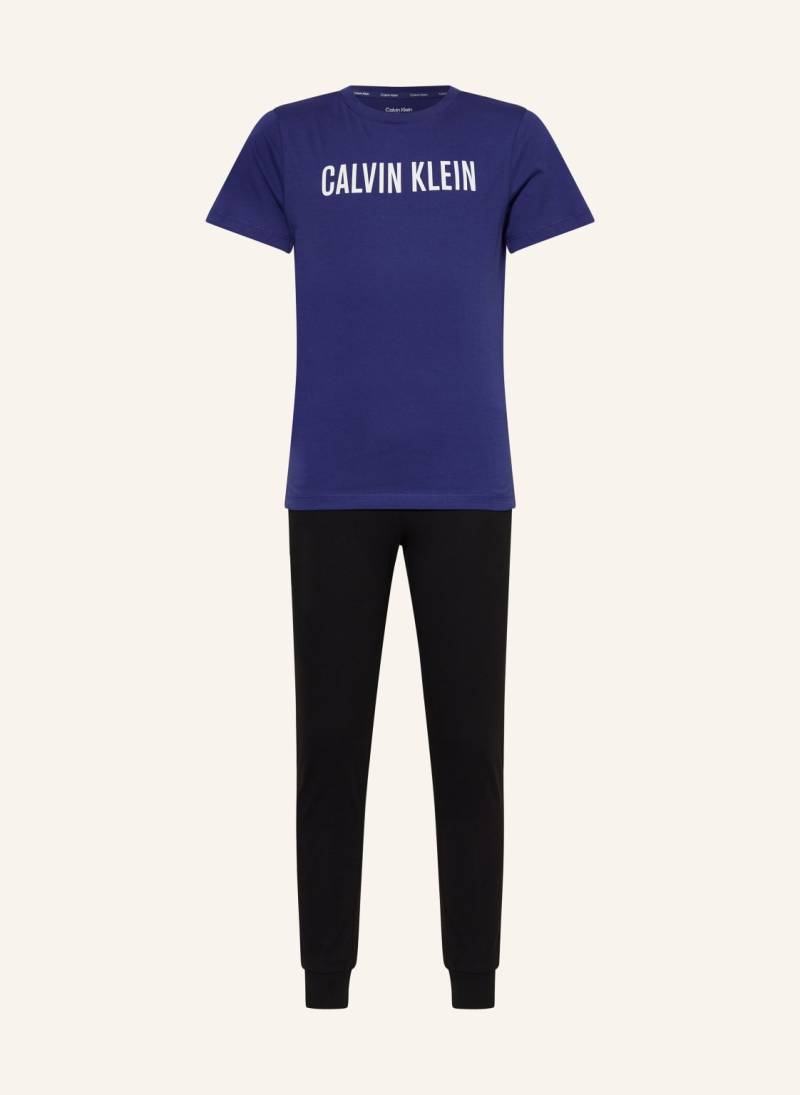 Calvin Klein Schlafanzug blau von Calvin Klein