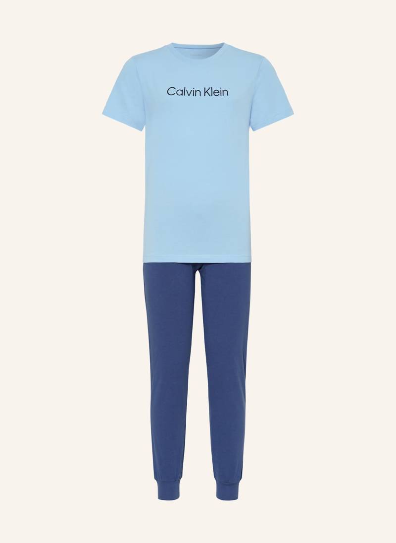 Calvin Klein Schlafanzug blau von Calvin Klein