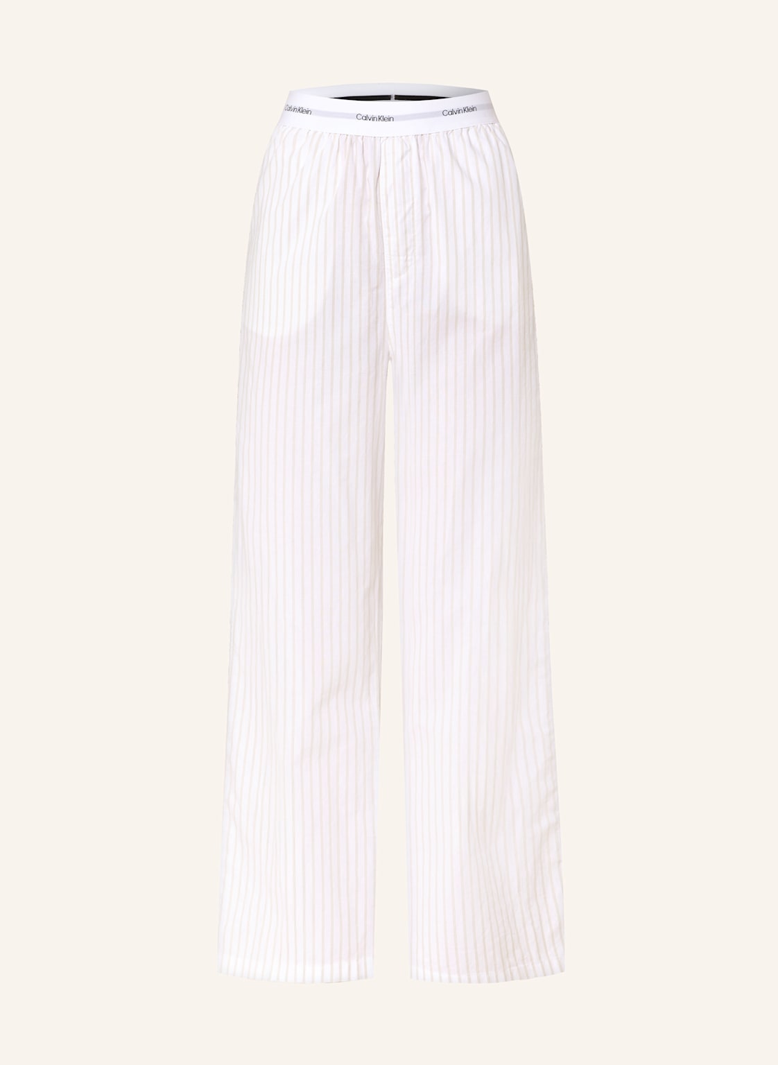 Calvin Klein Schlafhose Cotton Poplin weiss Calvin Klein Schlafhose Cotton Poplin weiss von Calvin Klein