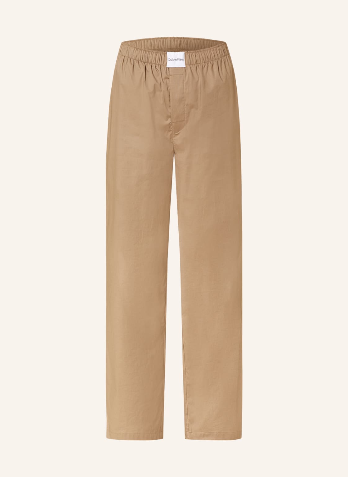 Calvin Klein Schlafhose Pure Cotton beige von Calvin Klein