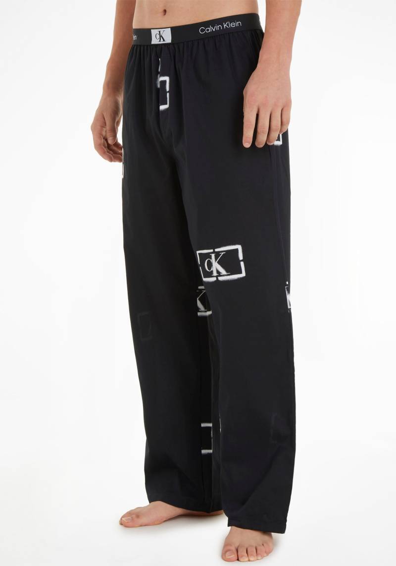 Calvin Klein Underwear Schlafhose »SLEEP PANT«, mit Calvin Klein Logo-Monogramm allover von Calvin Klein Underwear