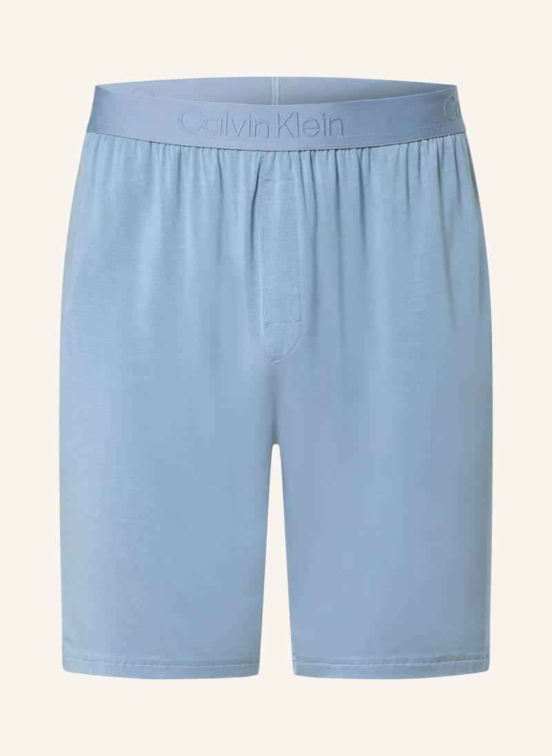 Calvin Klein Schlafshorts Ultra Soft Modal blau von Calvin Klein