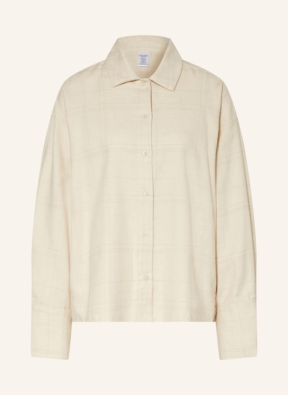 Calvin Klein Schlafshirt Aus Flanell beige Calvin Klein Schlafshirt Aus Flanell beige von Calvin Klein