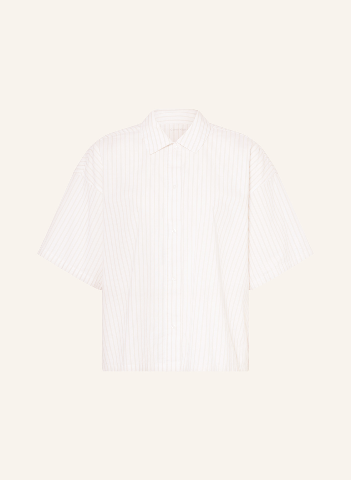 Calvin Klein Schlafshirt Cotton Poplin weiss Calvin Klein Schlafshirt Cotton Poplin weiss von Calvin Klein