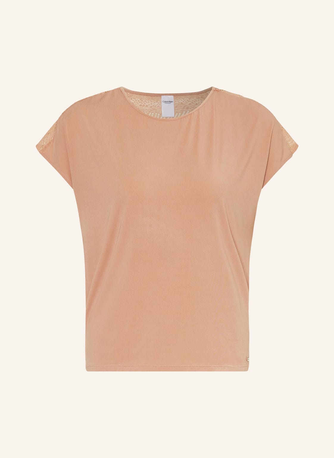 Calvin Klein Schlafshirt Minimalist orange von Calvin Klein