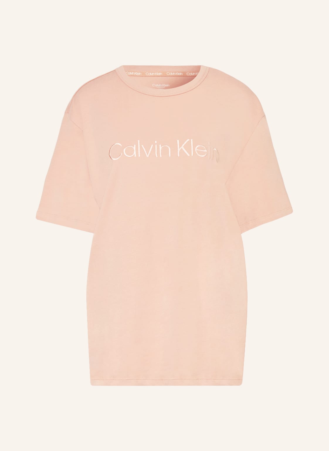 Calvin Klein Schlafshirt Pure Cotton rosa von Calvin Klein