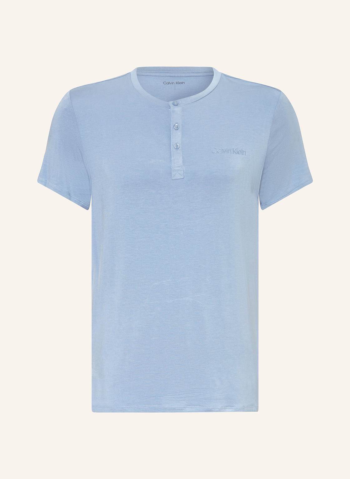 Calvin Klein Schlafshirt Ultra Soft Modal blau Calvin Klein Schlafshirt Ultra Soft Modal blau von Calvin Klein