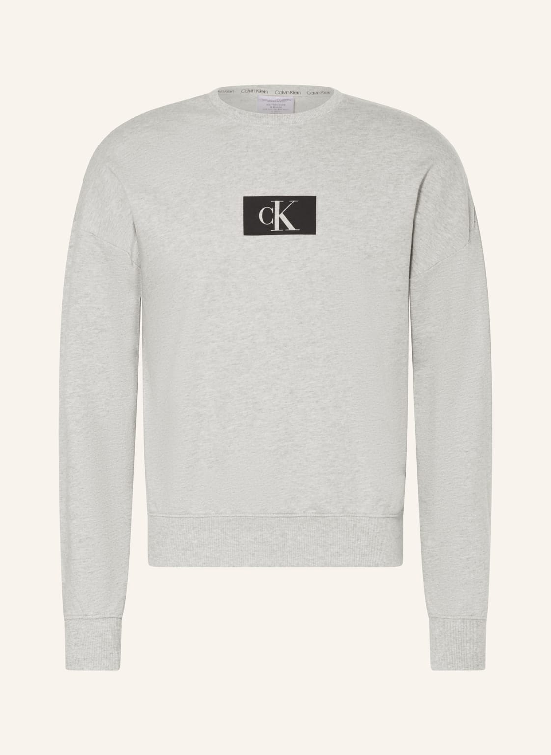 Calvin Klein Lounge-Sweatshirt ck96 grau von Calvin Klein