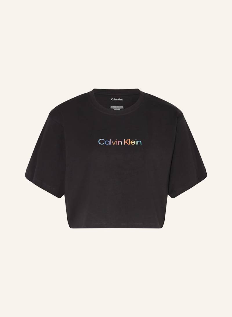 Calvin Klein Schlafshirt schwarz von Calvin Klein
