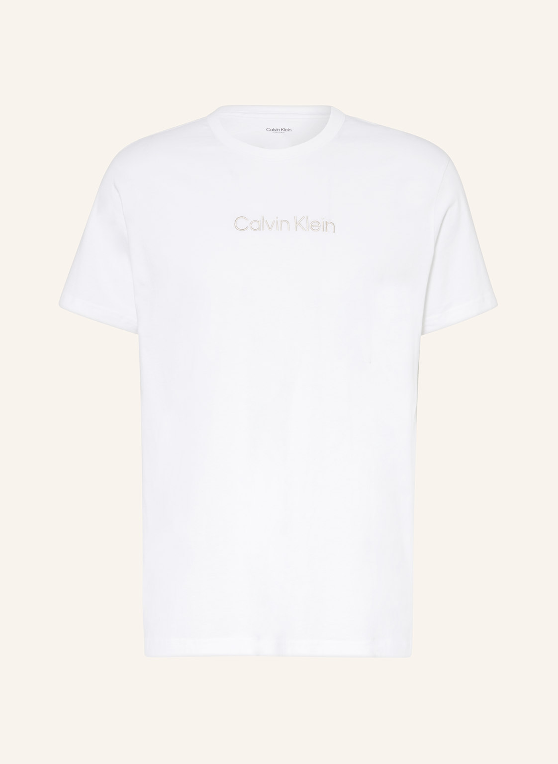 Calvin Klein Schlafshirt weiss von Calvin Klein