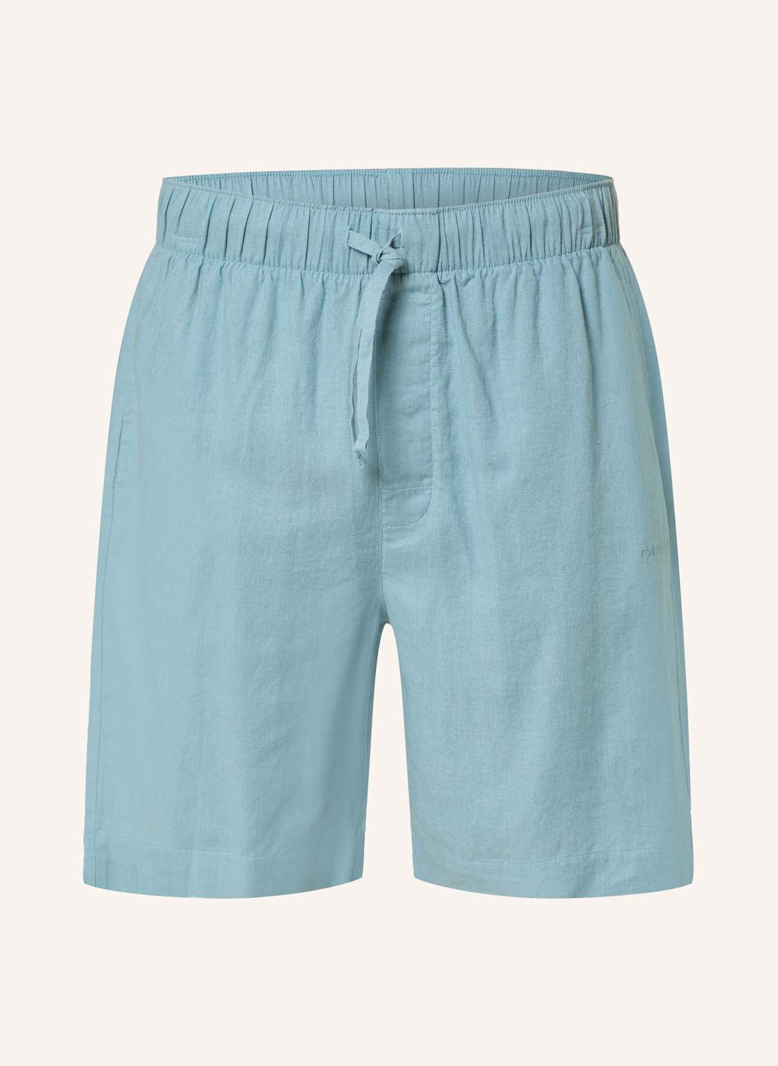 Calvin Klein Schlafshorts Linen Blend Mit Leinen blau Calvin Klein Schlafshorts Linen Blend Mit Leinen blau von Calvin Klein
