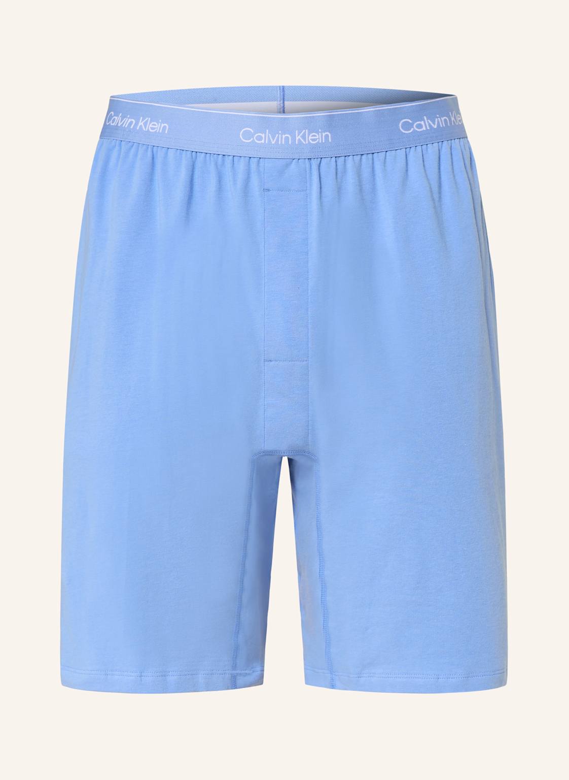 Calvin Klein Schlafshorts Icon Cotton Stretch blau von Calvin Klein