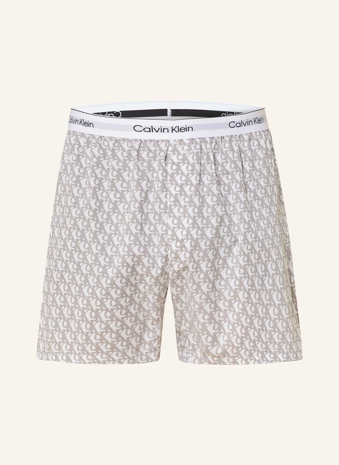 Calvin Klein Schlafshorts grau von Calvin Klein