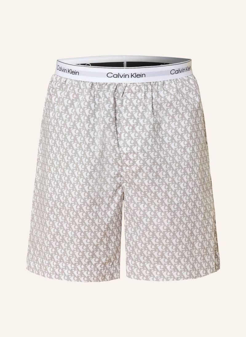 Calvin Klein Schlafshorts grau von Calvin Klein