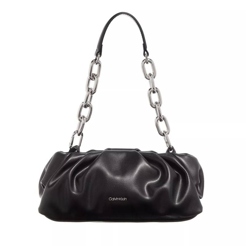 Calvin Klein Schultertasche - Soft Conv Clutch Small - Gr. unisize - in Schwarz - für Damen von Calvin Klein