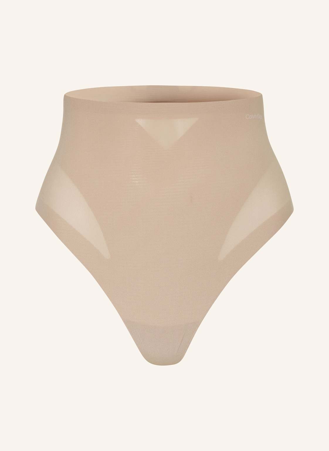 Calvin Klein Shape-String Stay-Put Mesh beige von Calvin Klein