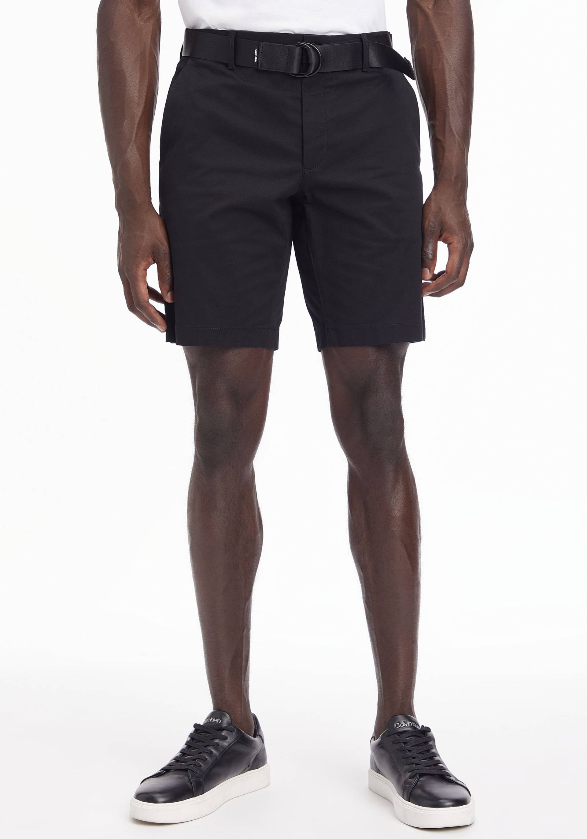 Calvin Klein Shorts »MODERN TWILL SLIM«, mit Gürtel von Calvin Klein