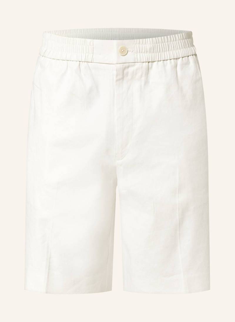 Calvin Klein Shorts Mit Leinen weiss von Calvin Klein
