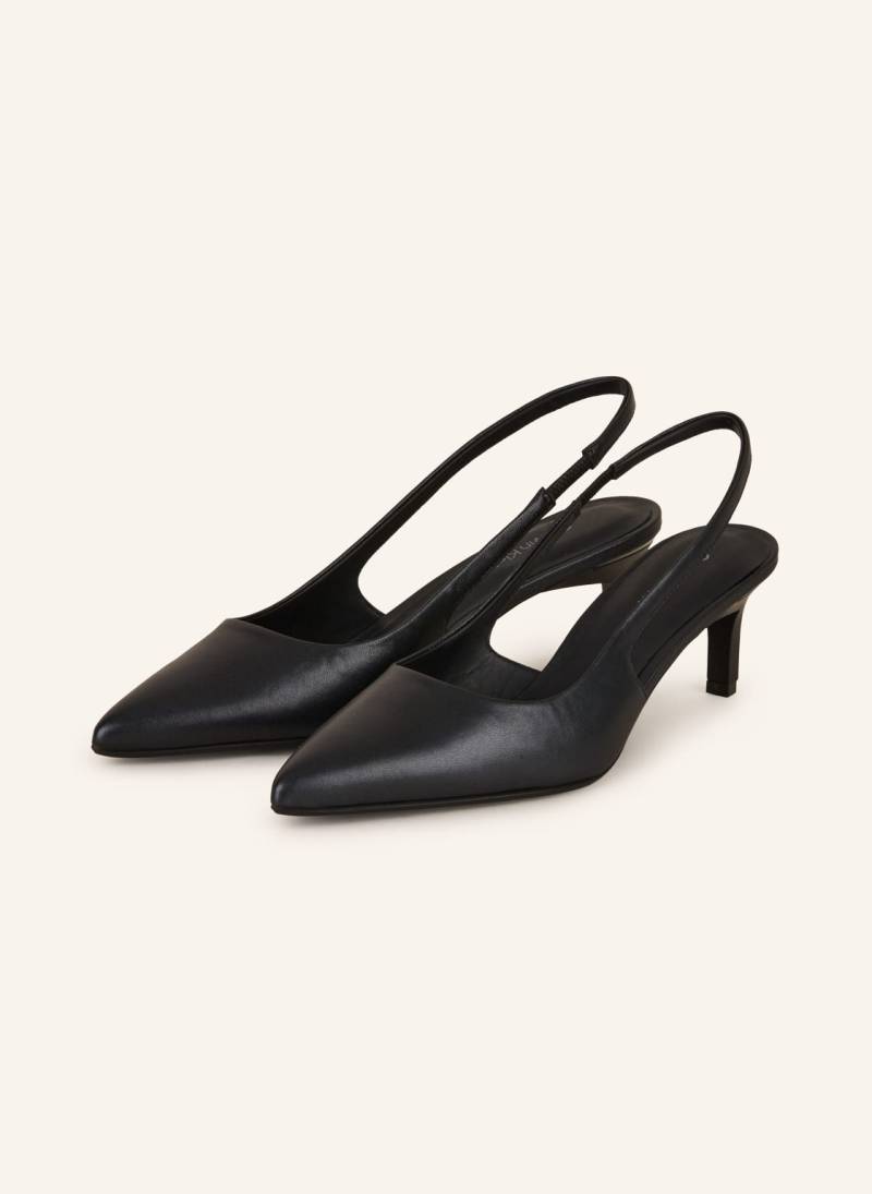 Calvin Klein Slingpumps schwarz von Calvin Klein