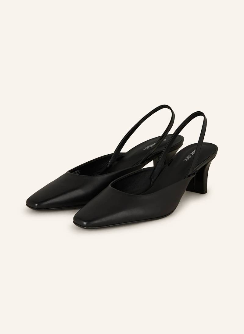 Calvin Klein Slingpumps schwarz von Calvin Klein