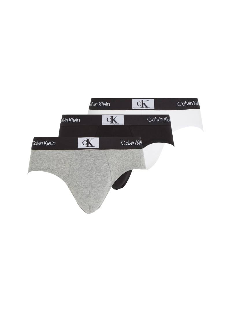 Calvin Klein Underwear Hipster »HIP BRIEF 3PK«, (Packung, 3er-Pack), mit Calvin Klein Logo-Elastikbund von Calvin Klein Underwear