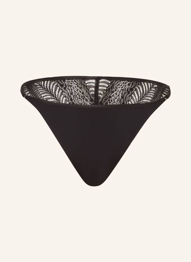 Calvin Klein Slip Minimalist Lace schwarz von Calvin Klein