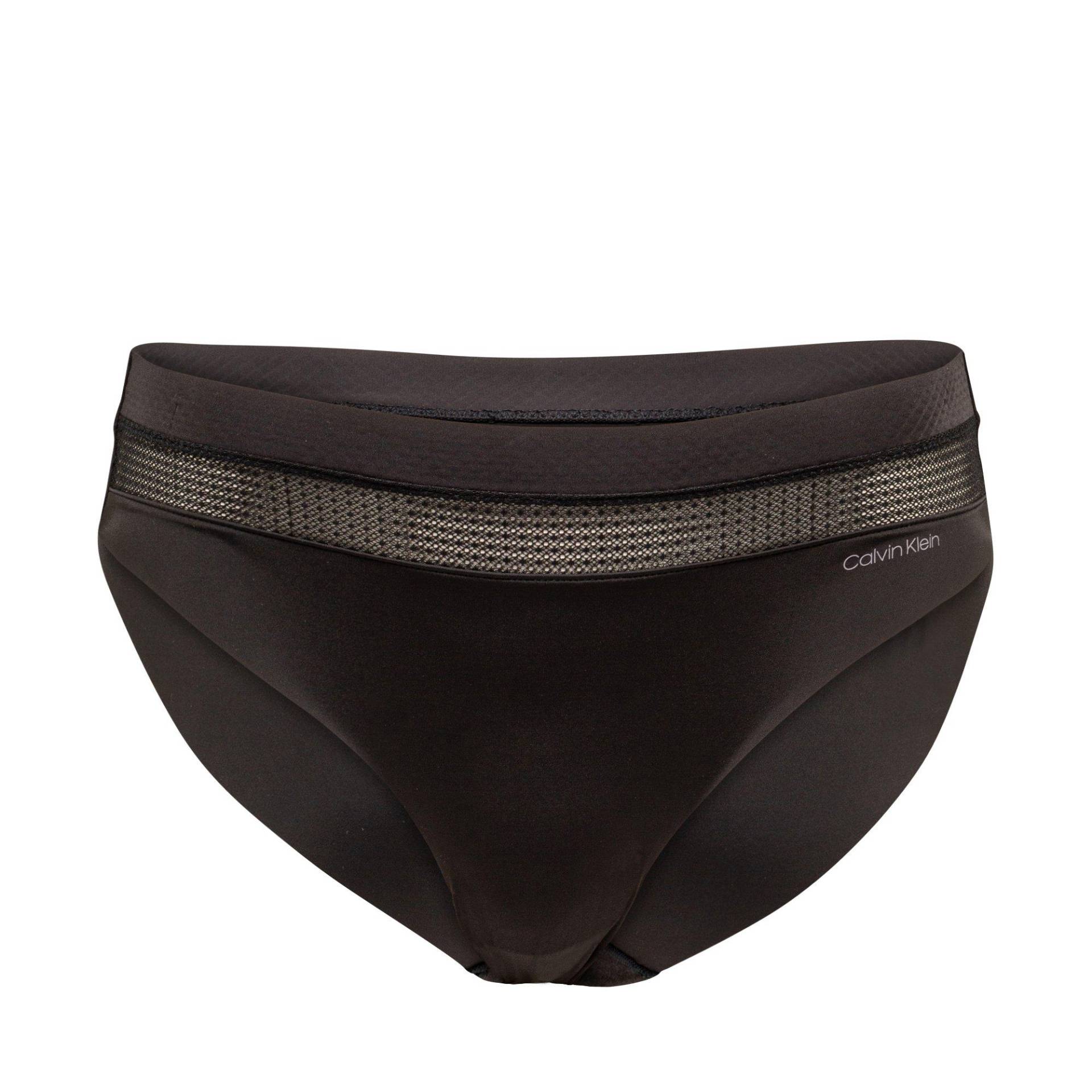 Slip Aus Mikrofaser Damen Black L von Calvin Klein