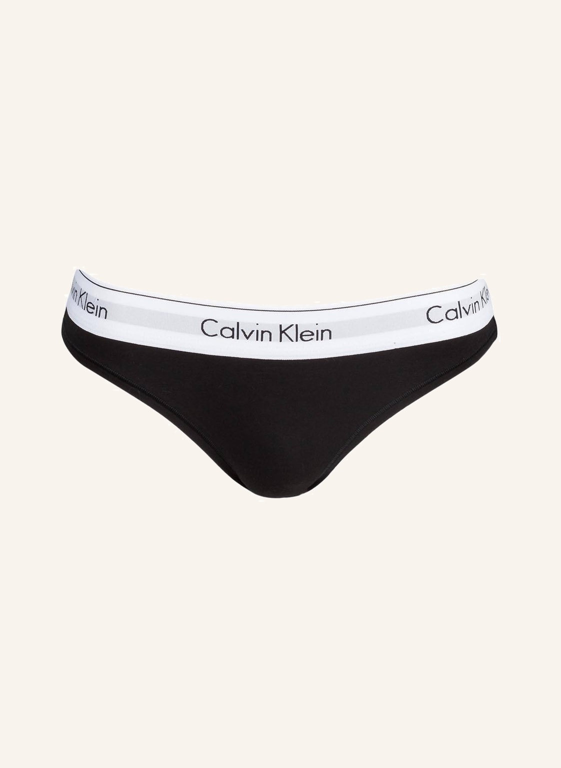 Calvin Klein Slip Modern Cotton schwarz von Calvin Klein