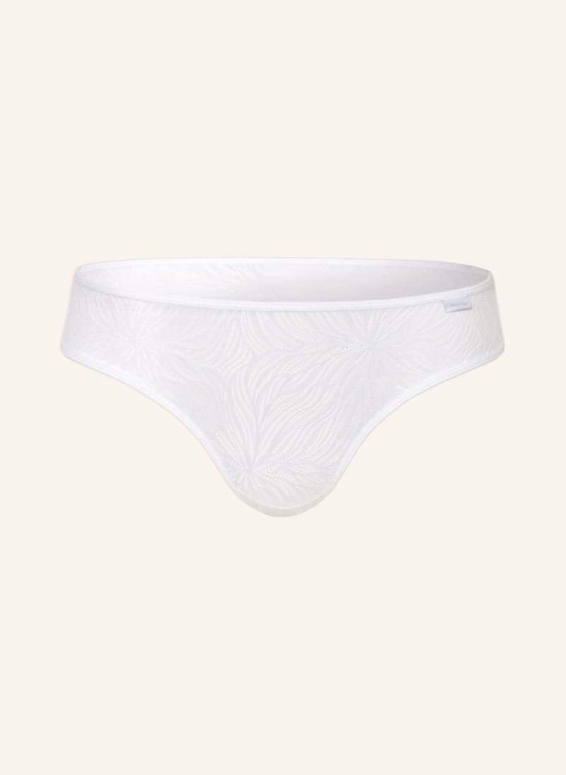 Calvin Klein Slip Sheer Marquisette weiss von Calvin Klein