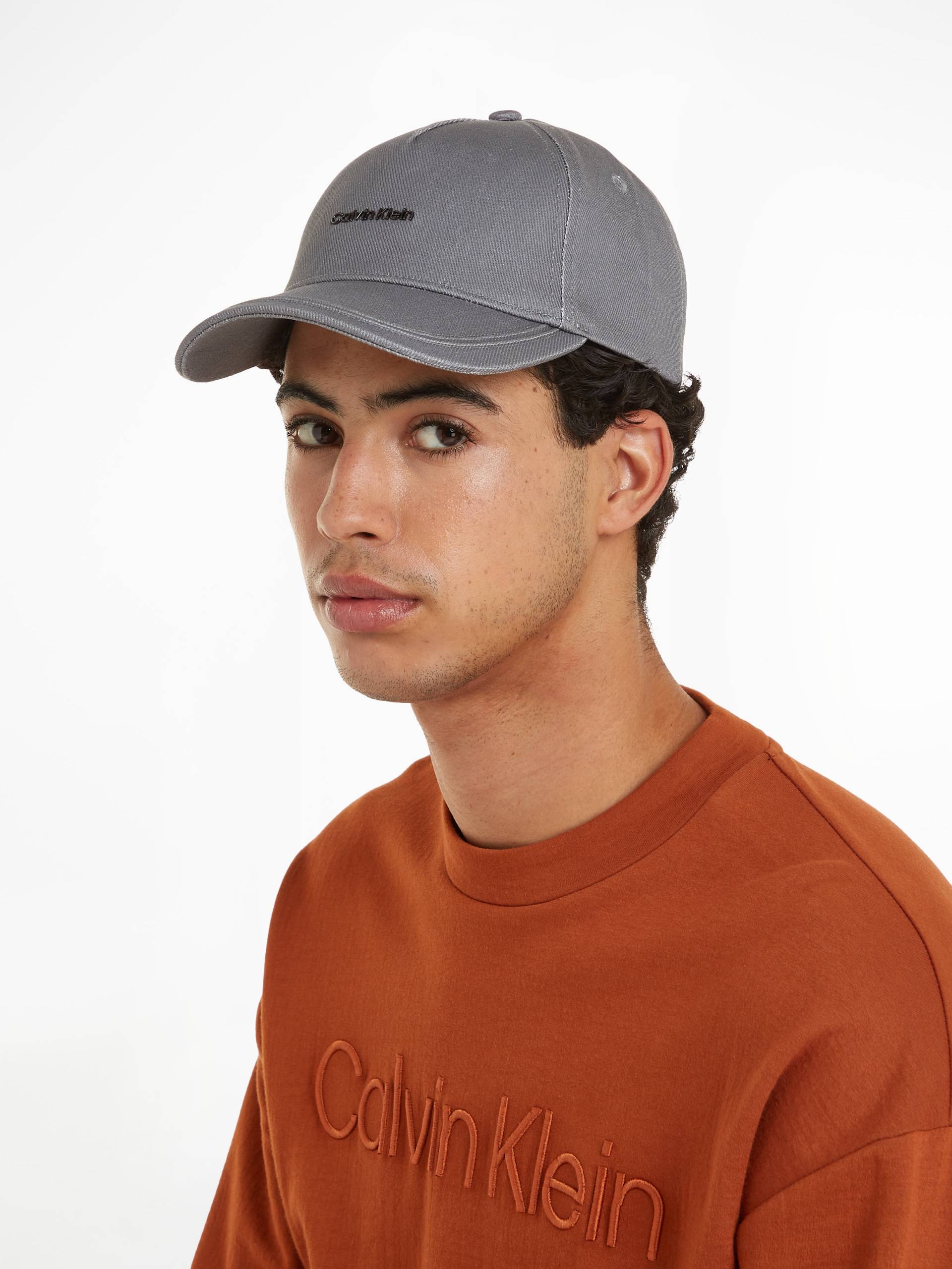 Calvin Klein Snapback Cap »METAL LETTERING BB CAP«, mit Logoprägung von Calvin Klein