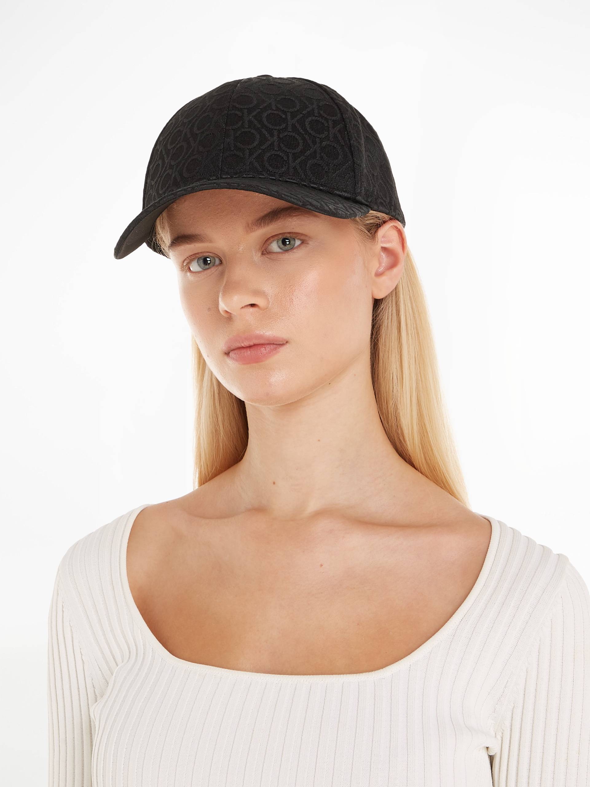 Calvin Klein Snapback Cap »MONOGRAM JACQUARD CAP«, mit Logoprägung von Calvin Klein