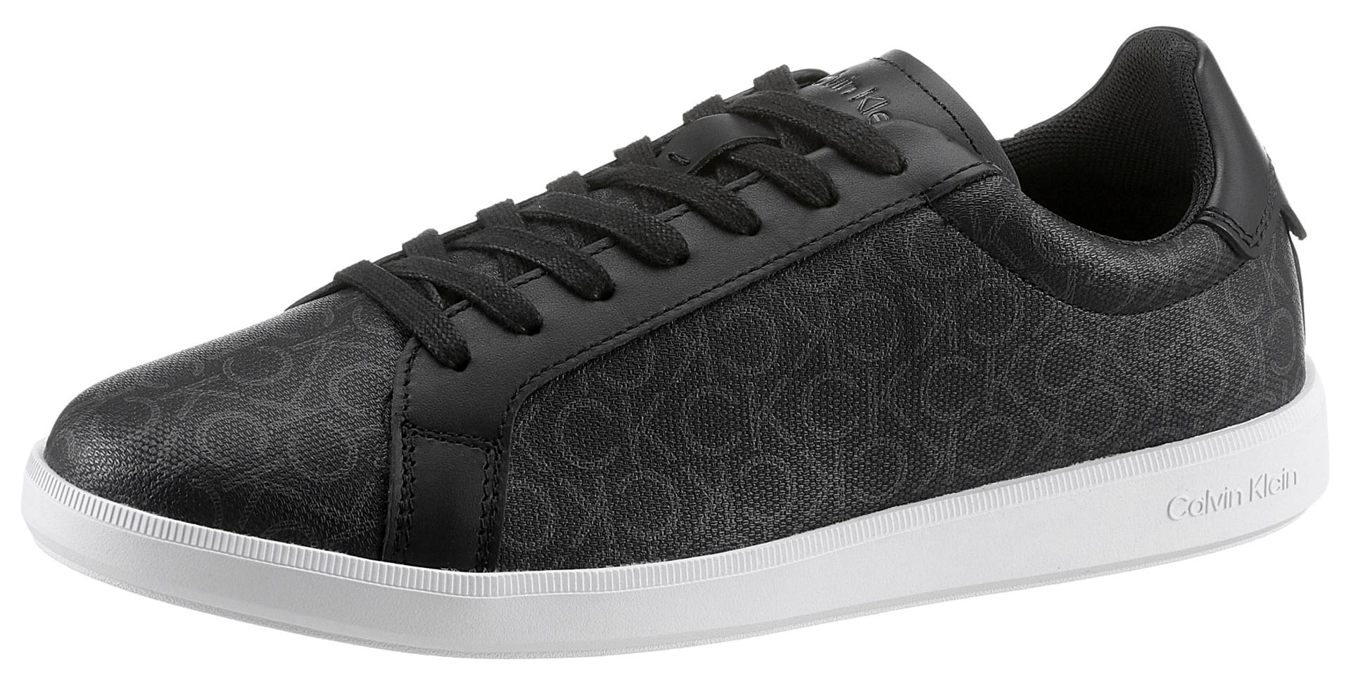 Calvin Klein Sneaker »Barrie 3L2«, mit Allover-CK-Print, Freizeitschuh, Halbschuh, Schnürschuh von Calvin Klein