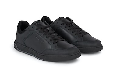 Calvin Klein Sneaker »LOW TOP LACE UP LTH«, mit seitlichem Logoschriftzug, Freizeitschuh, Halbschuh, Schnürschuh von Calvin Klein