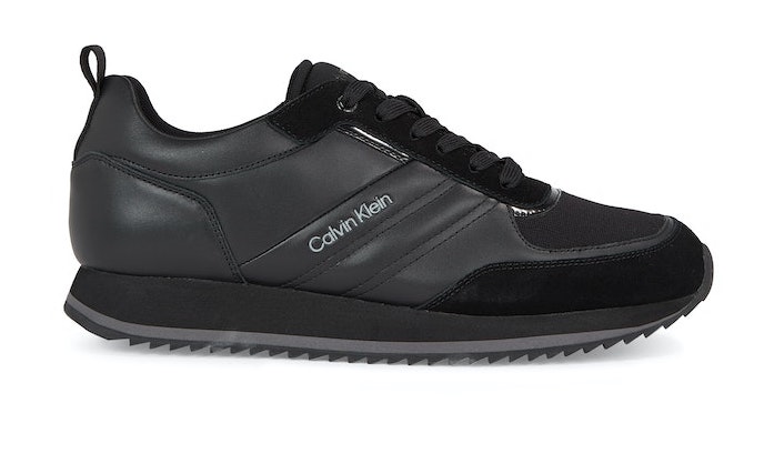 Calvin Klein Sneaker »LOW TOP LACE UP MIX«, mit seitlichem Logoschriftzug, Freizeitschuh, Halbschuh, Schnürschuh von Calvin Klein