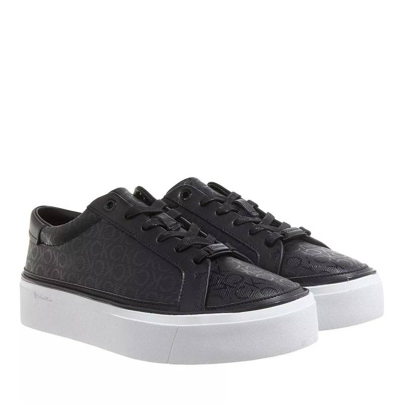 Calvin Klein Sneaker - Flatform Cupsole Lace Up Epi Mn - Gr. 38 (EU) - in Schwarz - für Damen von Calvin Klein