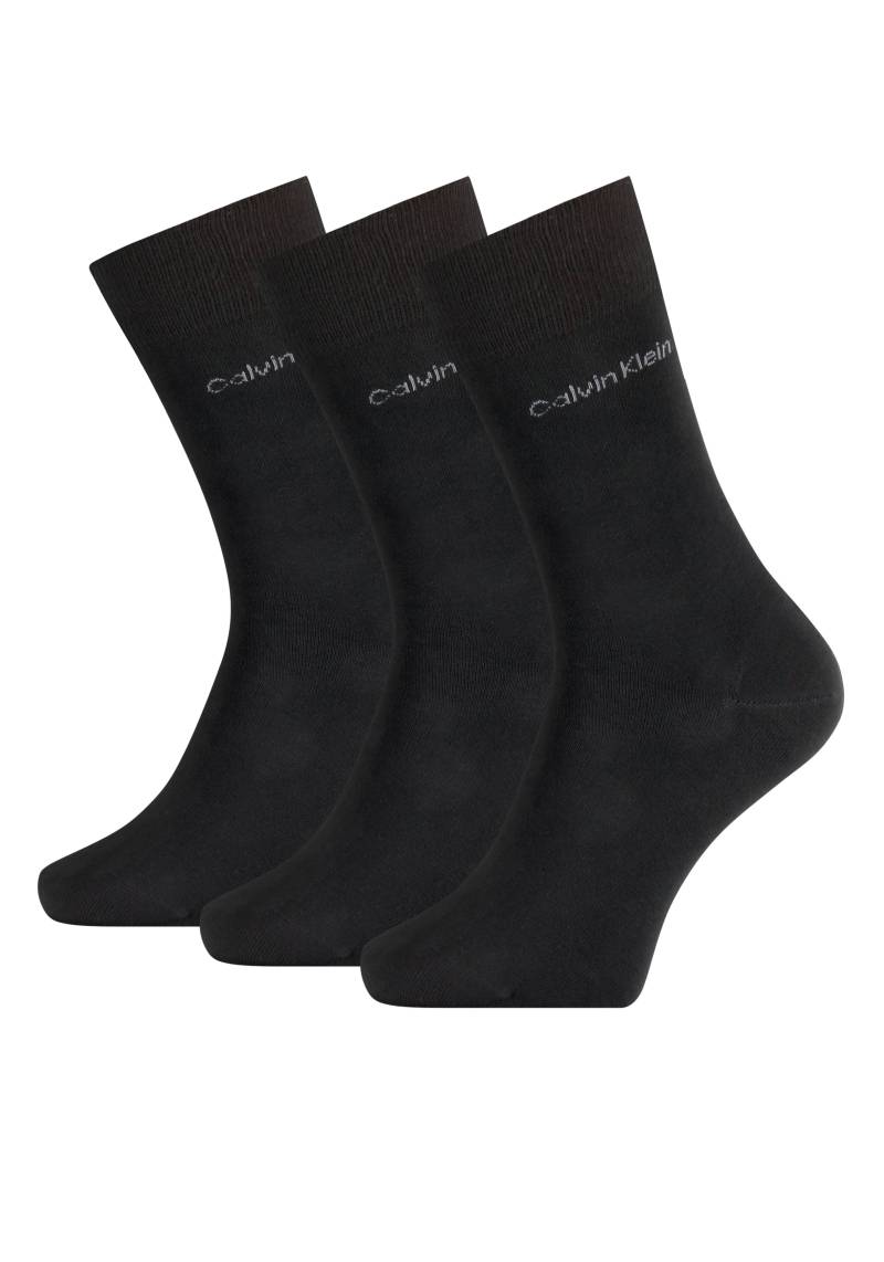 Calvin Klein Socken, (3 Paar), mit Markenschriftzug von Calvin Klein