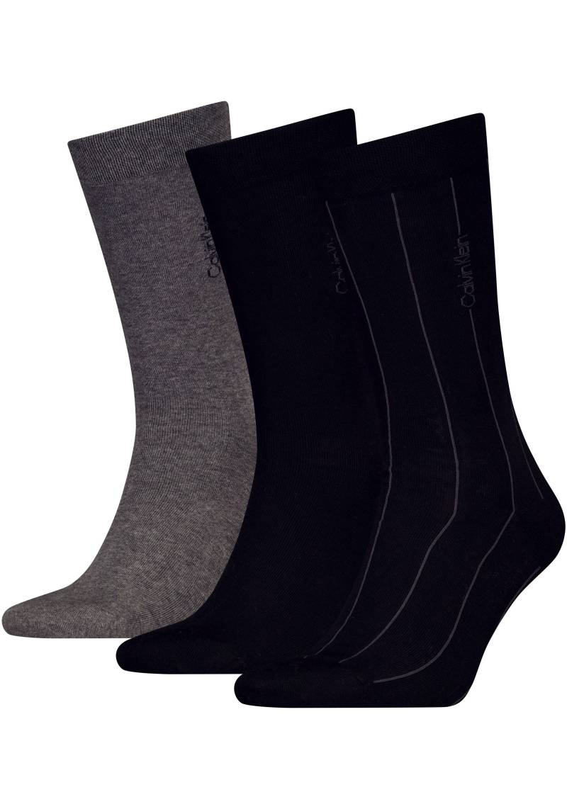 Calvin Klein Socken, (2 Paar), mit dezenter Logoprägung von Calvin Klein