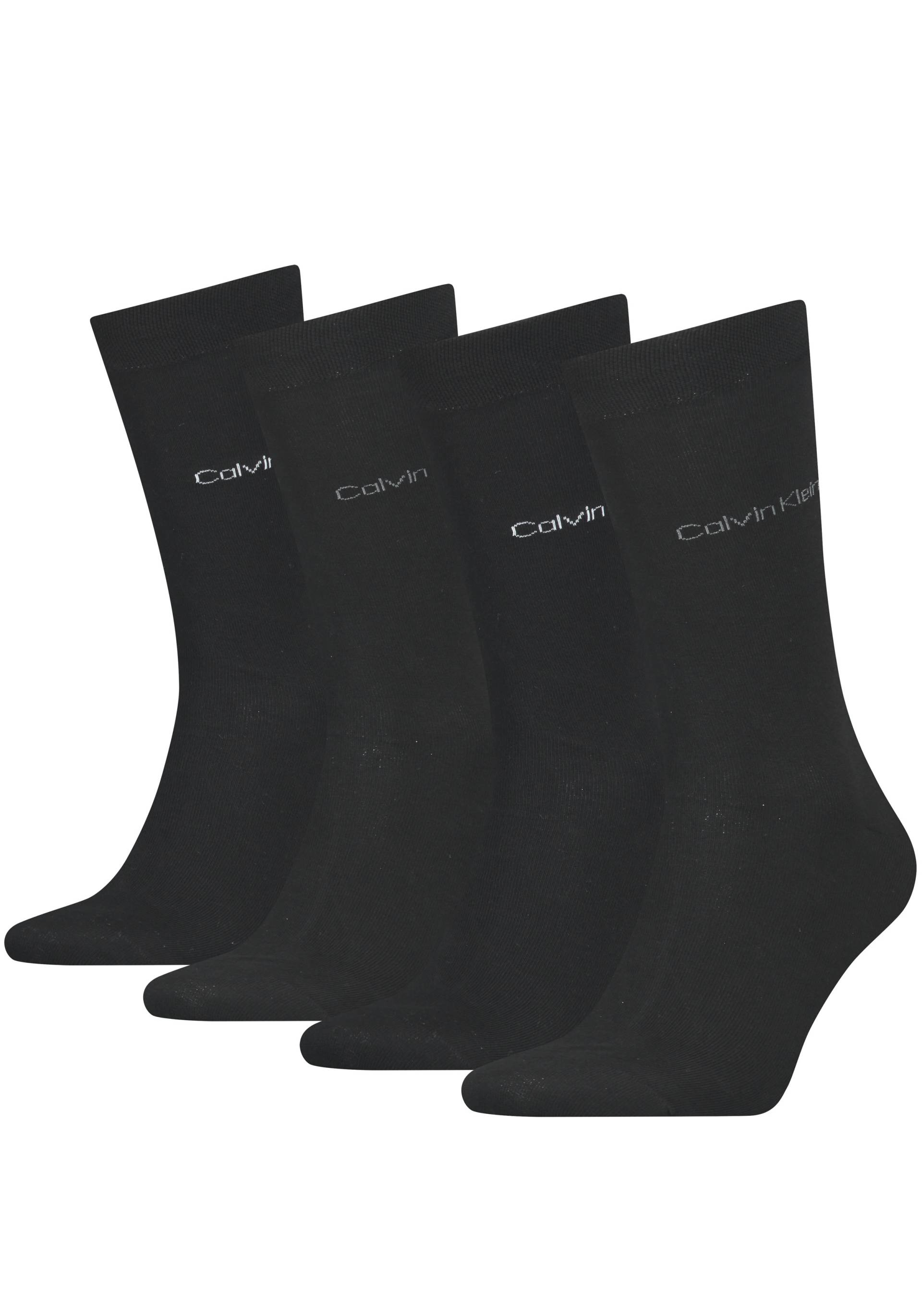 Calvin Klein Socken, (Packung, 4er-Pack), mit elegantem Logodesign von Calvin Klein