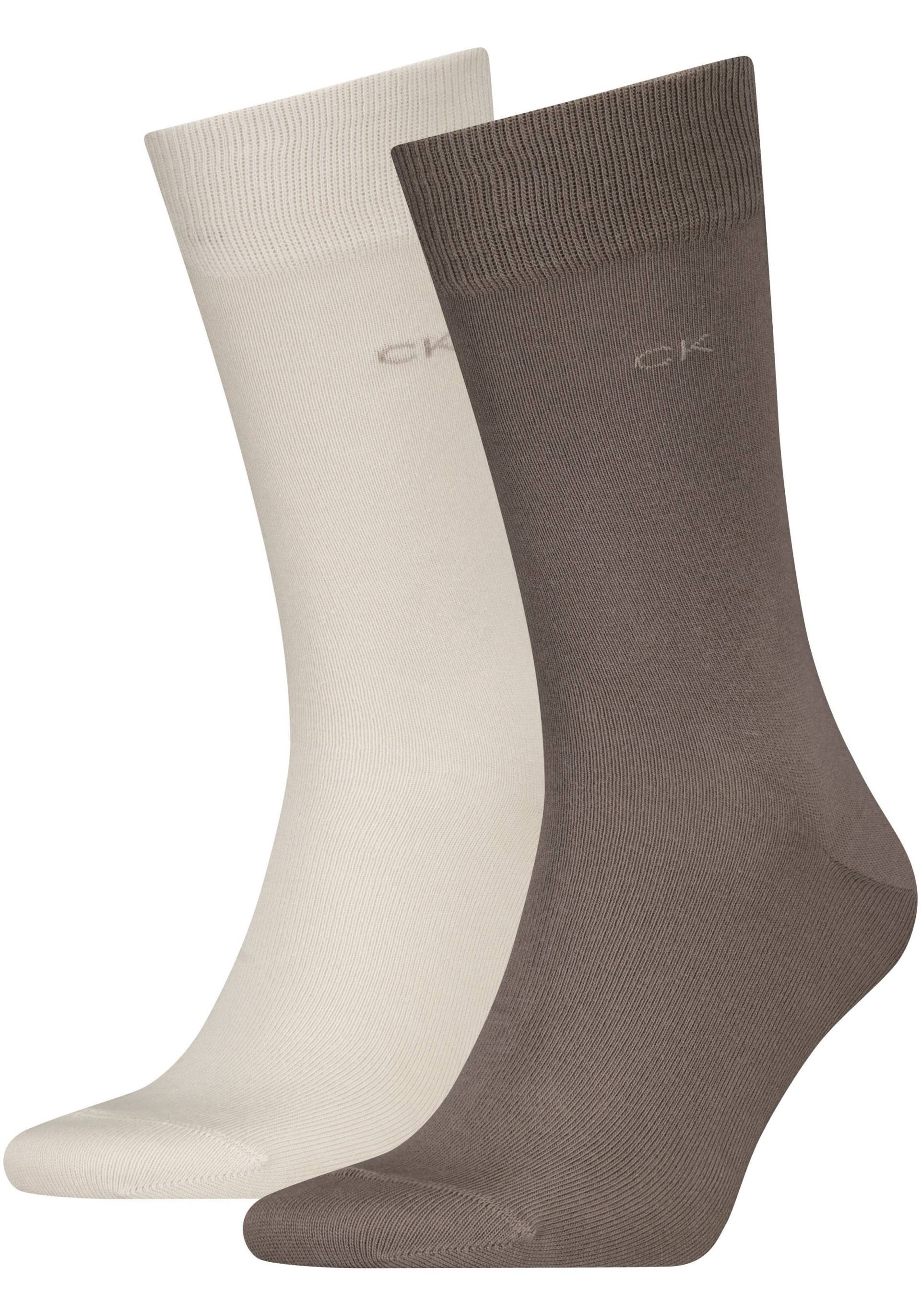 Calvin Klein Socken »CK MEN SOCK 2P«, (2 Paar), mit dezentem Logo von Calvin Klein