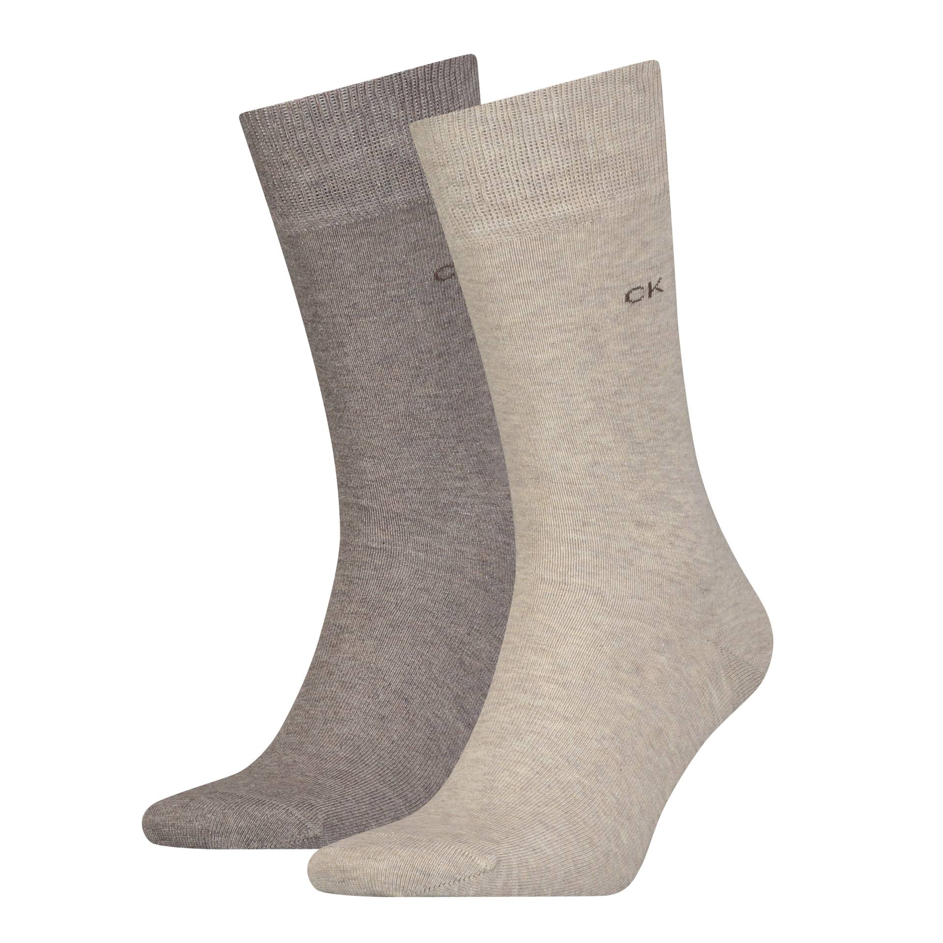 Calvin Klein Socken »CK MEN SOCK 2P«, (2 Paar), mit dezentem Logo von Calvin Klein
