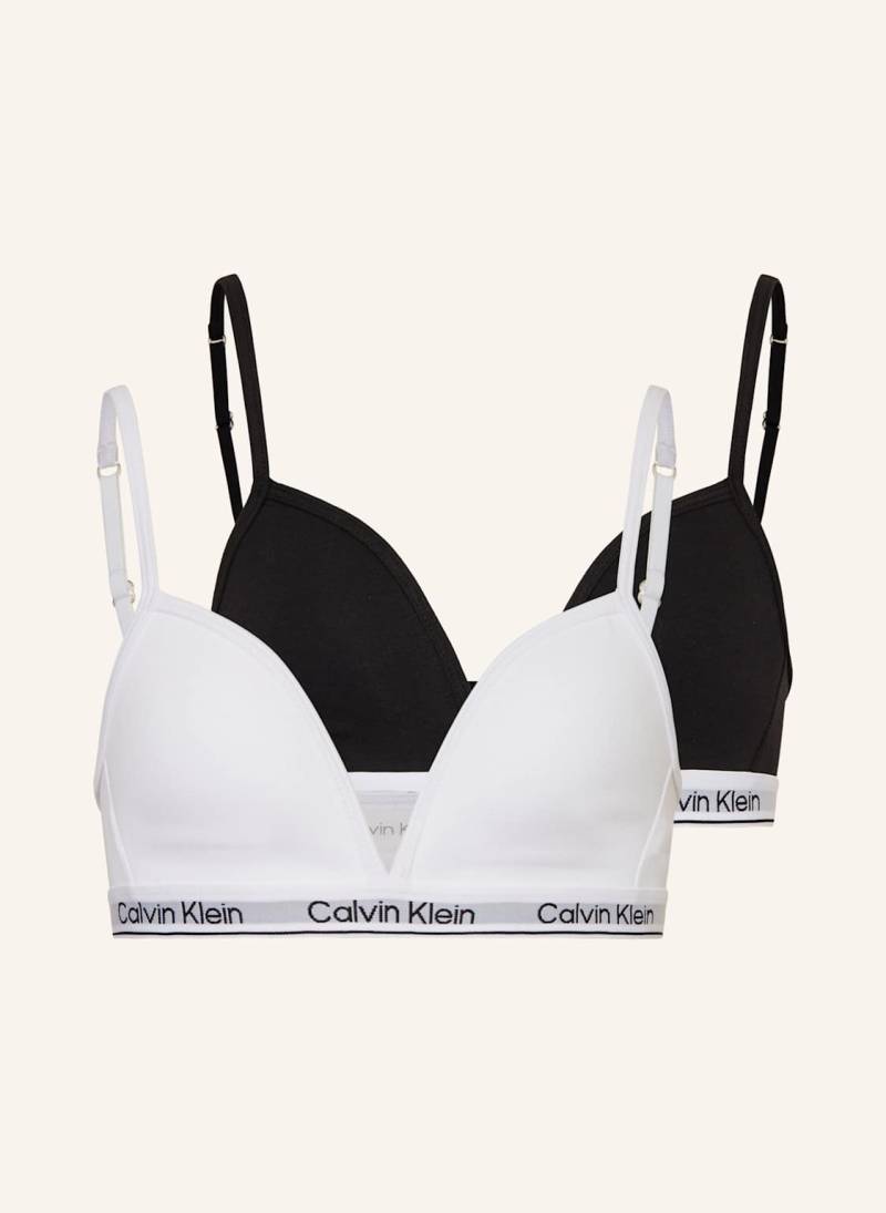 Calvin Klein Soft-Bh schwarz von Calvin Klein