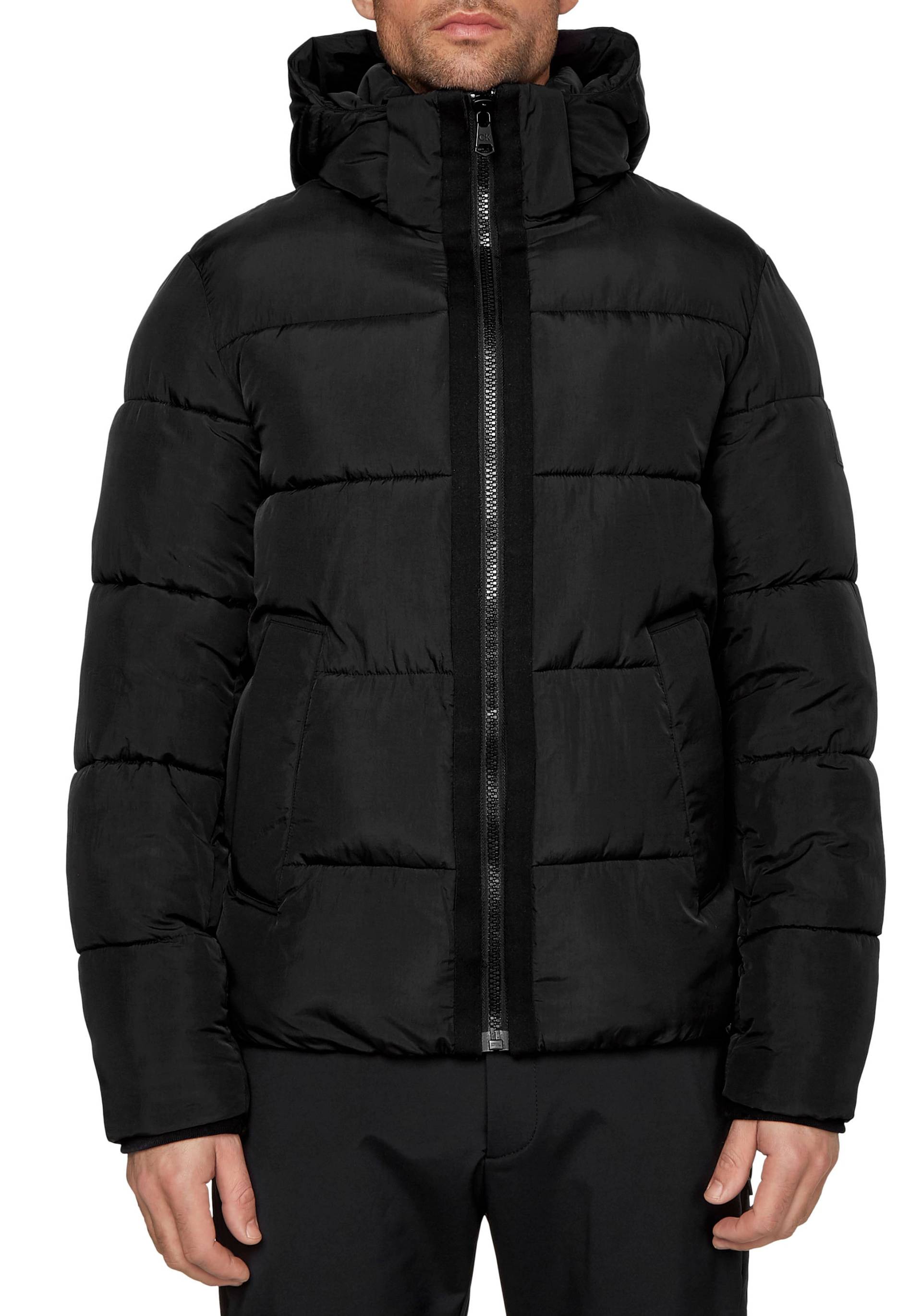 Calvin Klein Steppjacke, mit Kapuze, mit Stehkragen von Calvin Klein