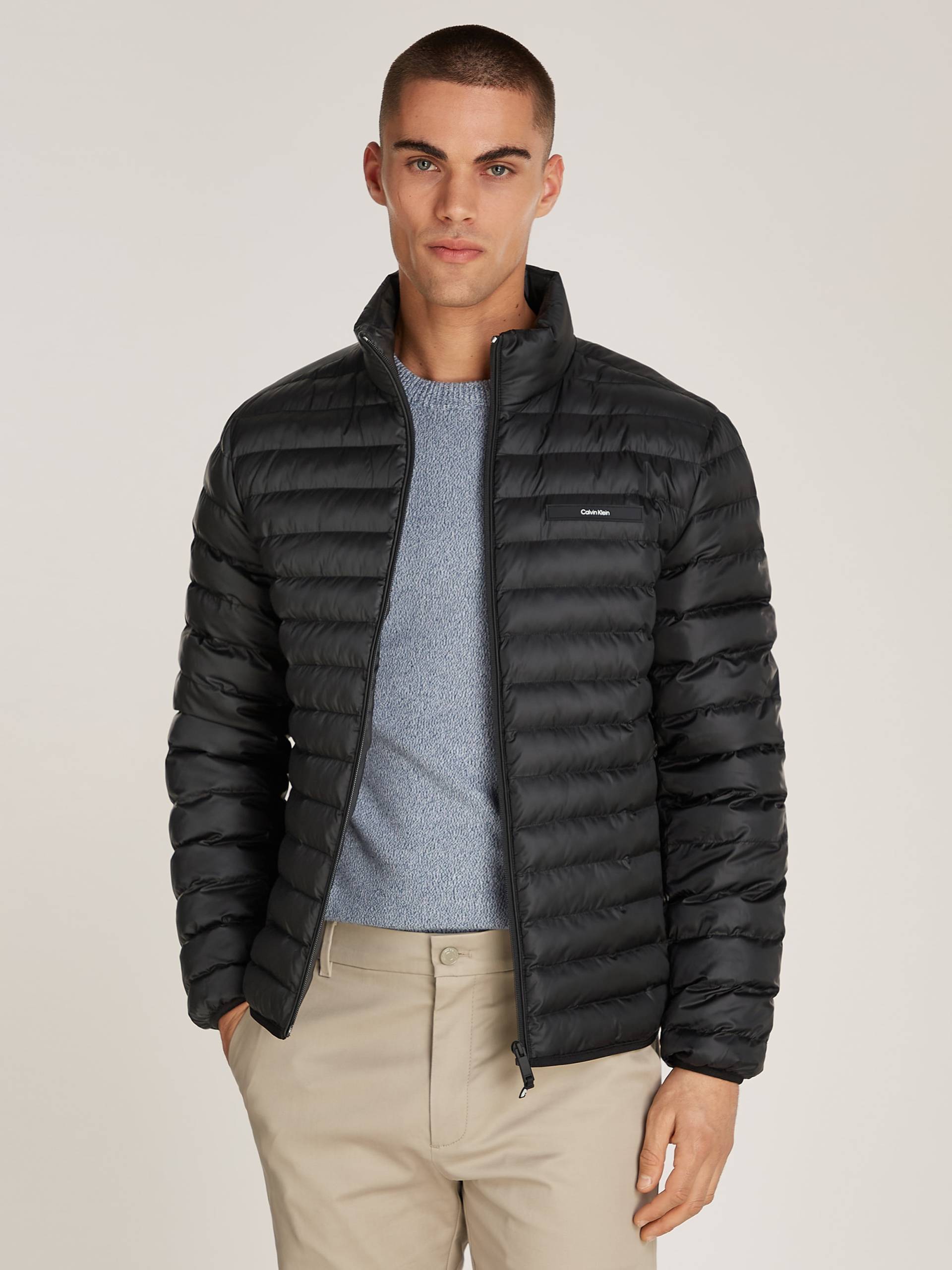 Calvin Klein Steppjacke »PACKABLE QUILT JACKET«, mit Logopatch von Calvin Klein