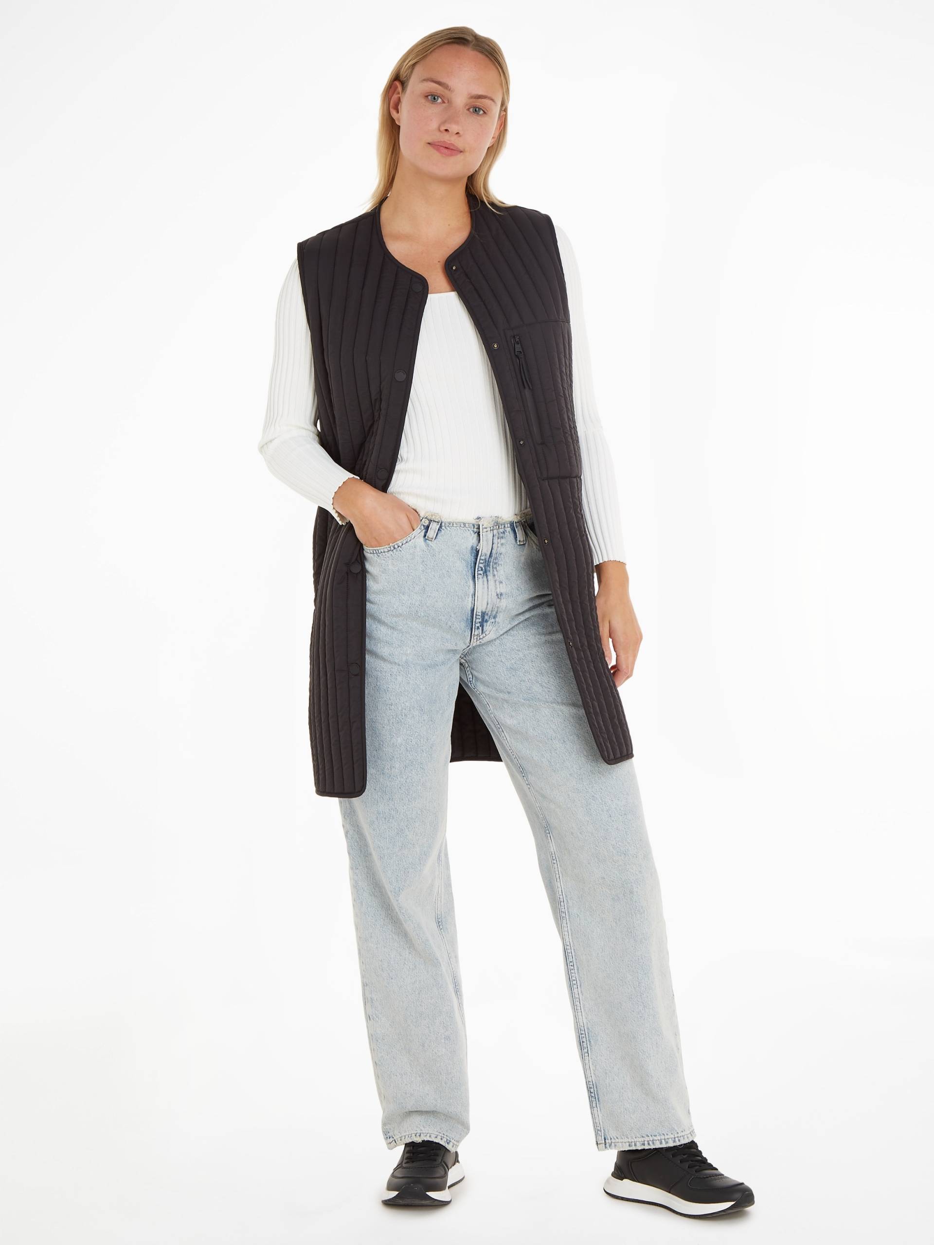 Calvin Klein Steppweste »LW VERTICAL QUILTED LONG VEST« Calvin Klein Steppweste »LW VERTICAL QUILTED LONG VEST« von Calvin Klein