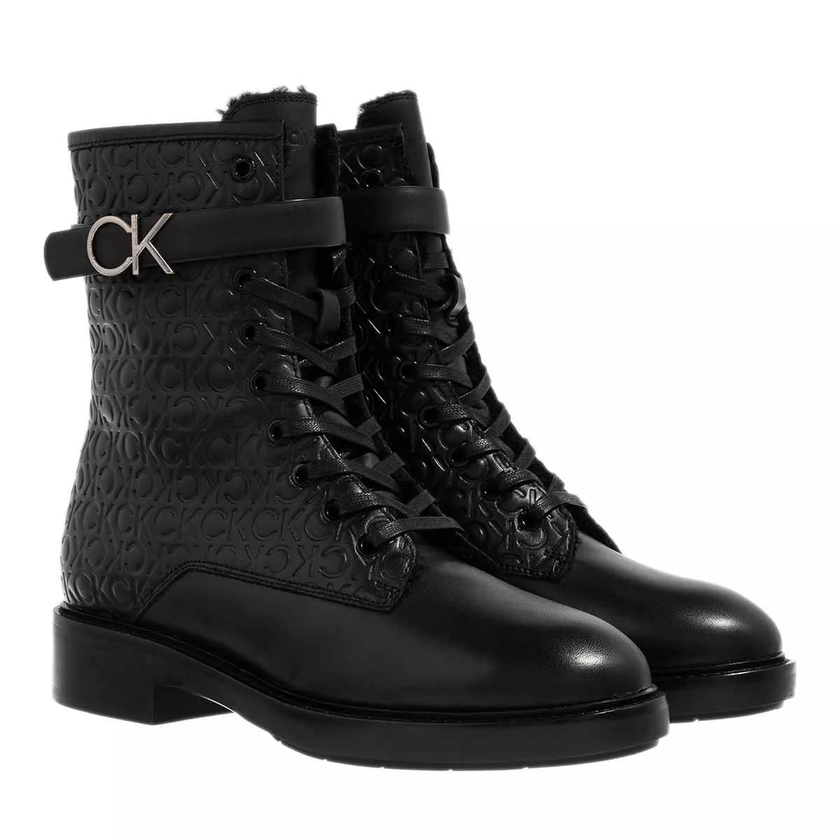 Calvin Klein Stiefel & Boots - Combat Boot - Gr. 40 (EU) - in Schwarz - für Damen von Calvin Klein