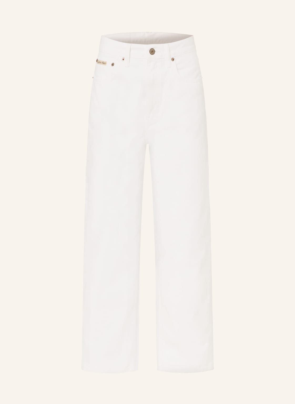 Calvin Klein Straight Jeans Barrel weiss von Calvin Klein