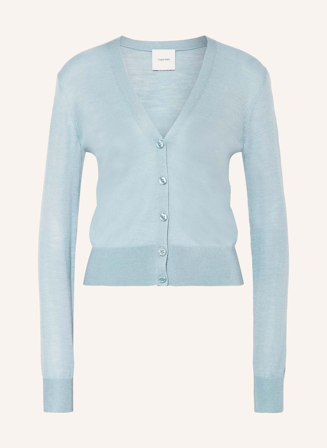 Calvin Klein Strickjacke blau von Calvin Klein