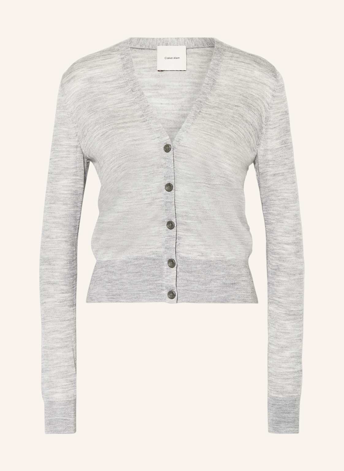 Calvin Klein Strickjacke grau Calvin Klein Strickjacke grau von Calvin Klein